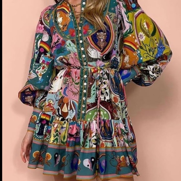 Colorful Dress - Picture 6 of 6